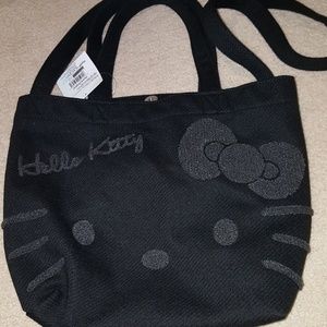 NEW Sanrio Hello Kitty Fabric Handbag Shoulder Bag